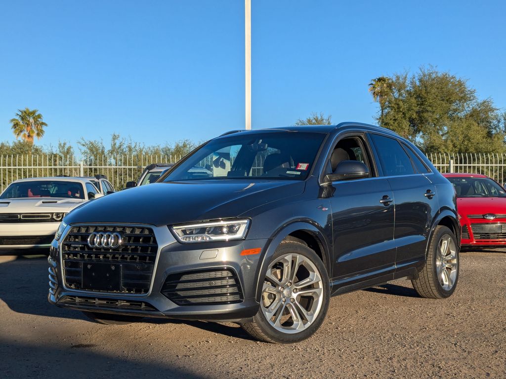 used 2018 Audi Q3 car, priced at $17,500