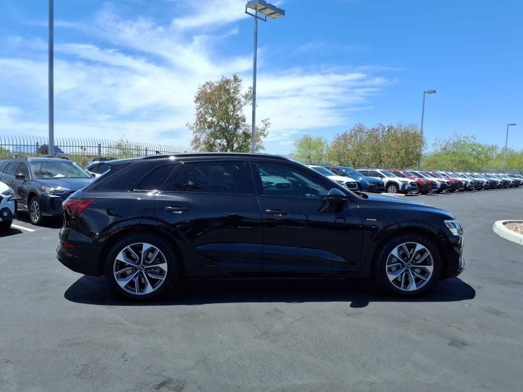 used 2021 Audi e-tron car, priced at $27,000