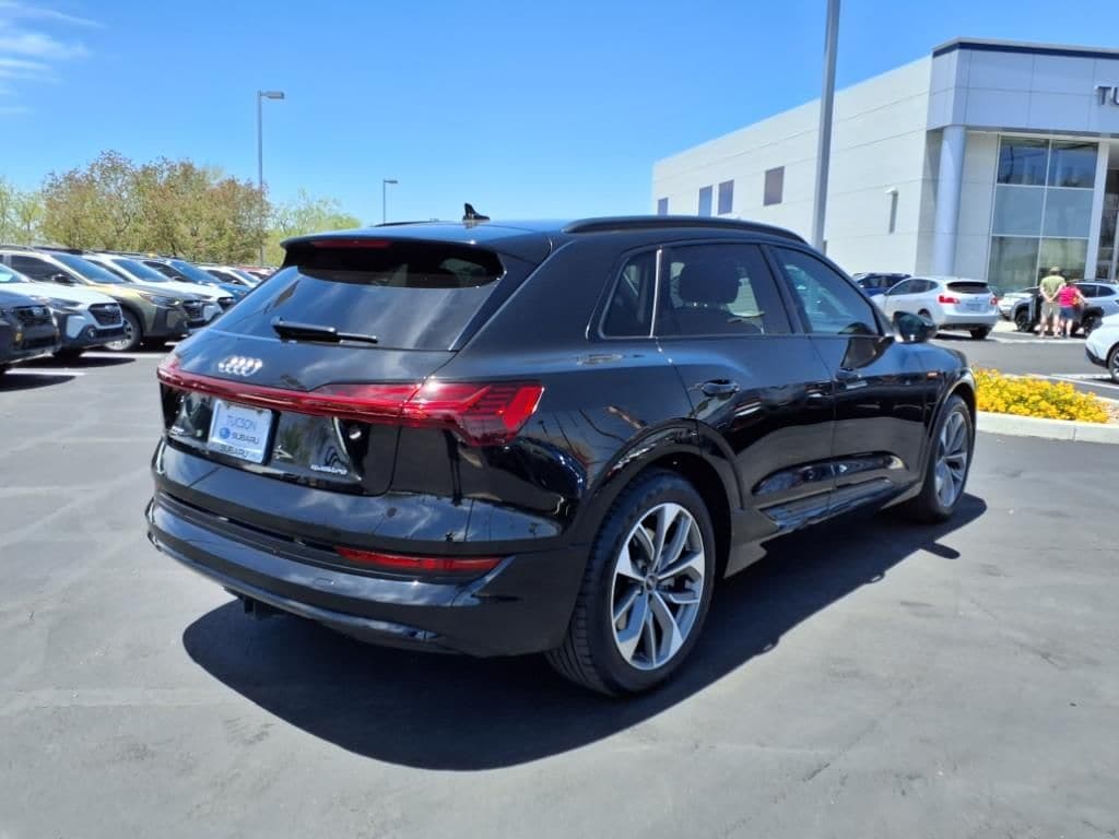 used 2021 Audi e-tron car, priced at $27,000