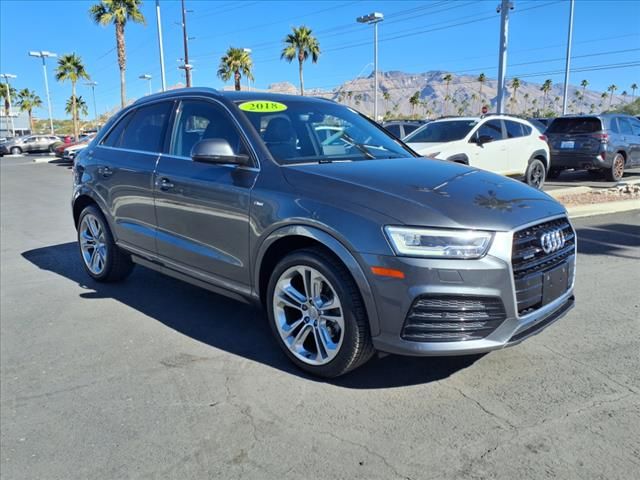 used 2018 Audi Q3 car, priced at $17,500