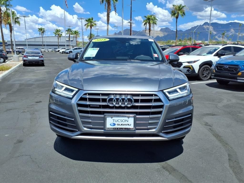 used 2018 Audi Q5 car, priced at $18,000