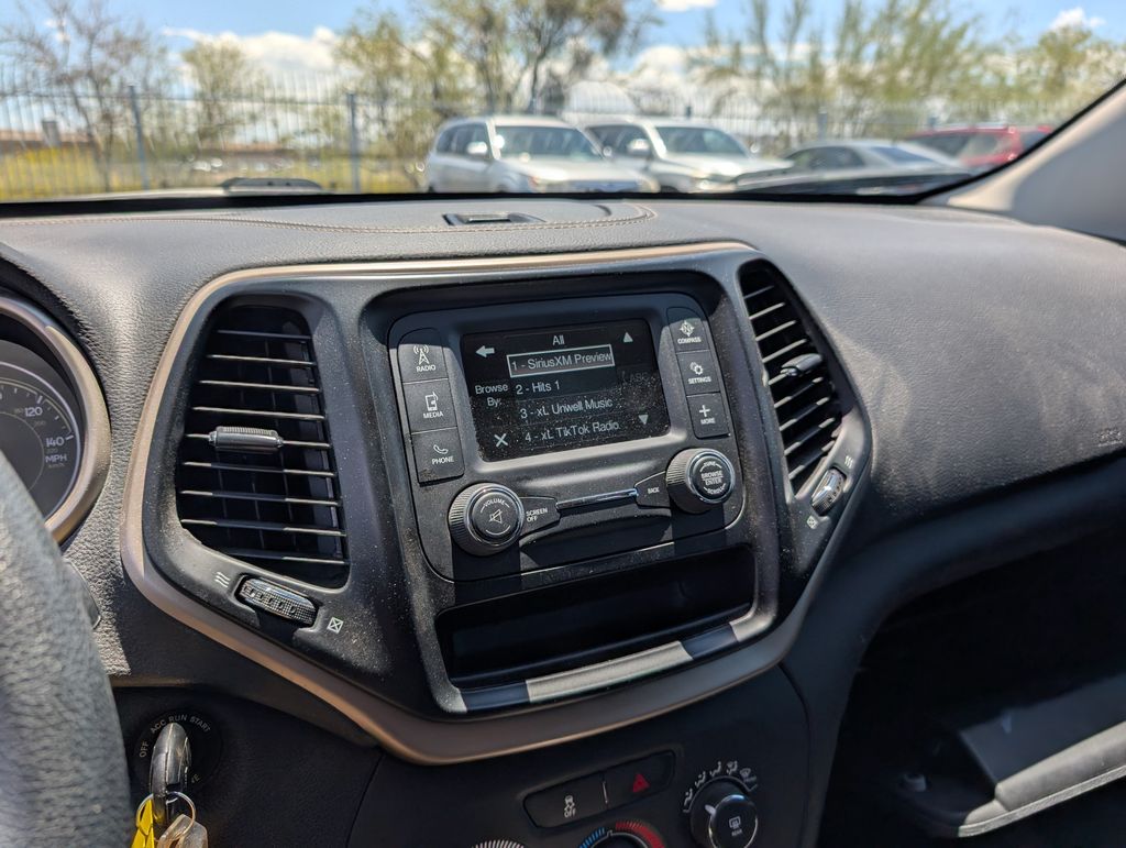used 2017 Jeep Cherokee car, priced at $13,500