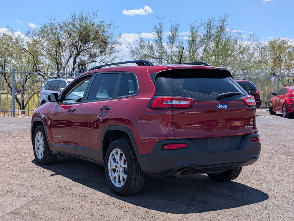 used 2017 Jeep Cherokee car, priced at $13,500