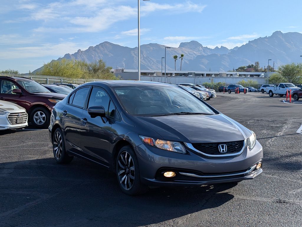 used 2015 Honda Civic car, priced at $15,000