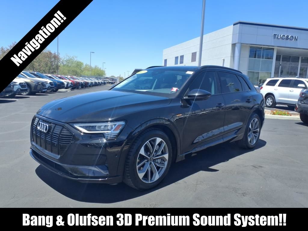 used 2021 Audi e-tron car, priced at $24,000