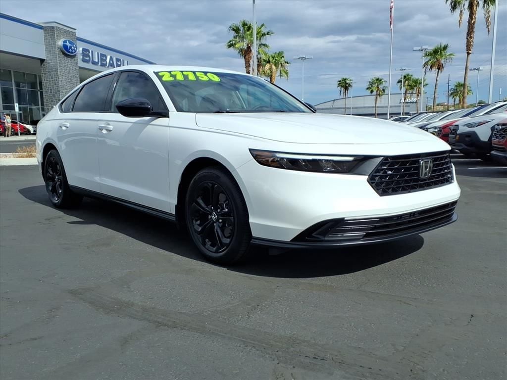 used 2025 Honda Accord car, priced at $27,750