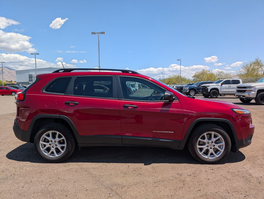 used 2017 Jeep Cherokee car, priced at $13,500