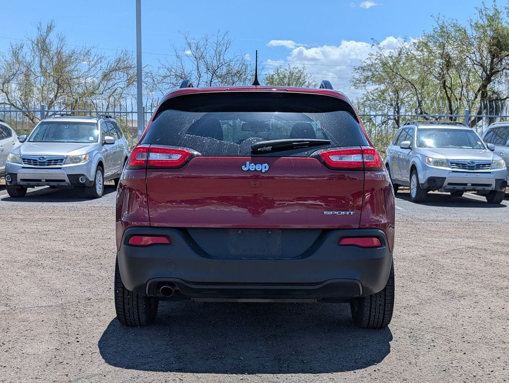 used 2017 Jeep Cherokee car, priced at $13,500
