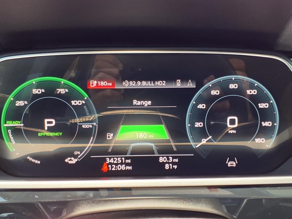 used 2021 Audi e-tron car, priced at $27,000