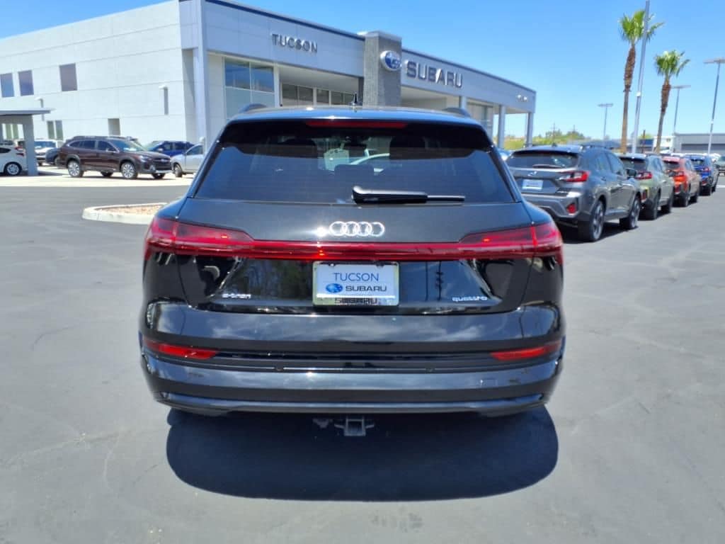 used 2021 Audi e-tron car, priced at $27,000