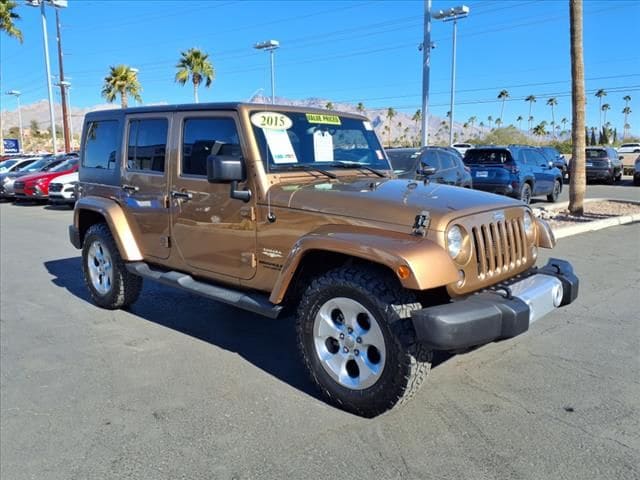 used 2015 Jeep Wrangler Unlimited car, priced at $14,500