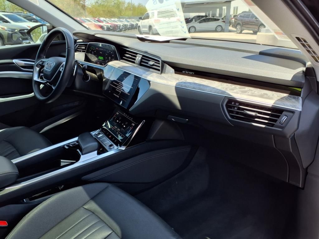 used 2021 Audi e-tron car, priced at $27,000