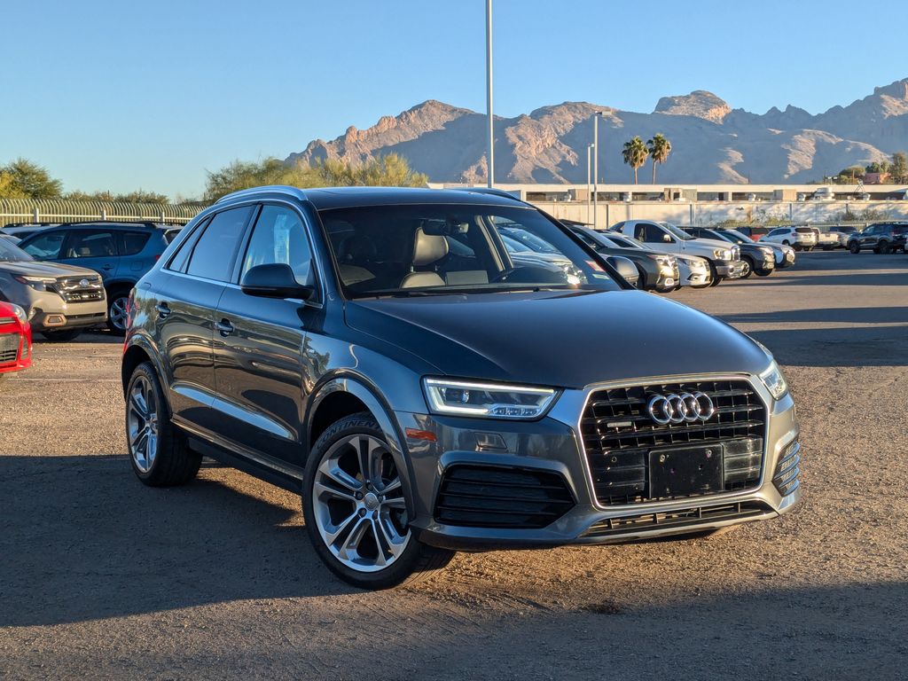 used 2018 Audi Q3 car, priced at $17,500