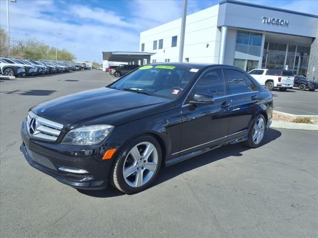 used 2011 Mercedes-Benz C-Class car, priced at $7,500