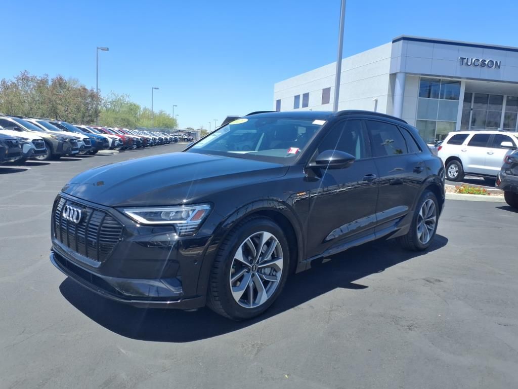 used 2021 Audi e-tron car, priced at $27,000