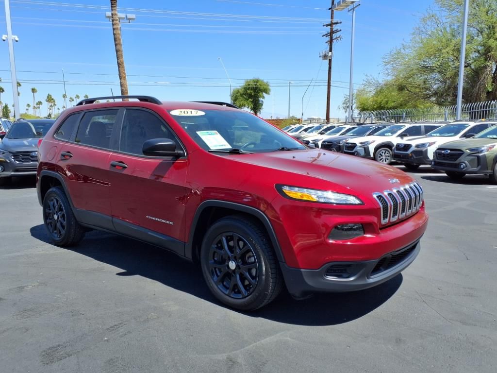 used 2017 Jeep Cherokee car, priced at $12,000