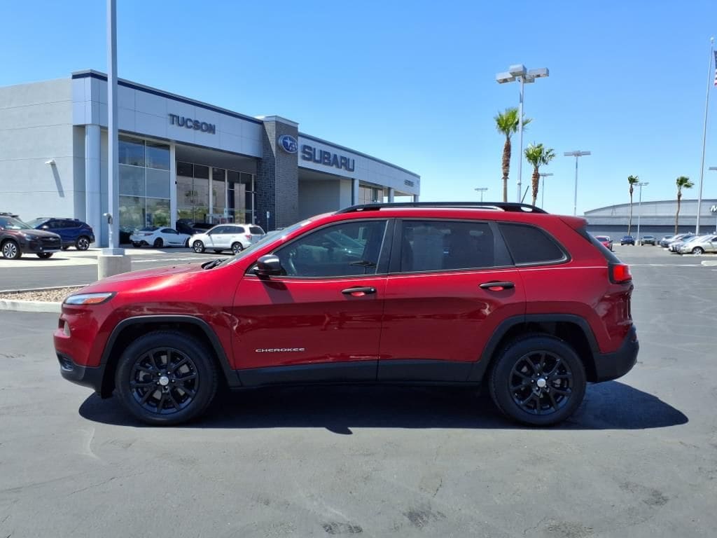 used 2017 Jeep Cherokee car, priced at $12,000