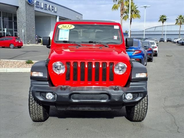 used 2022 Jeep Wrangler car, priced at $28,000