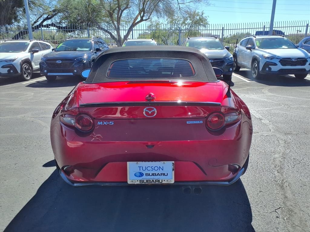 used 2021 Mazda MX-5 car, priced at $22,000