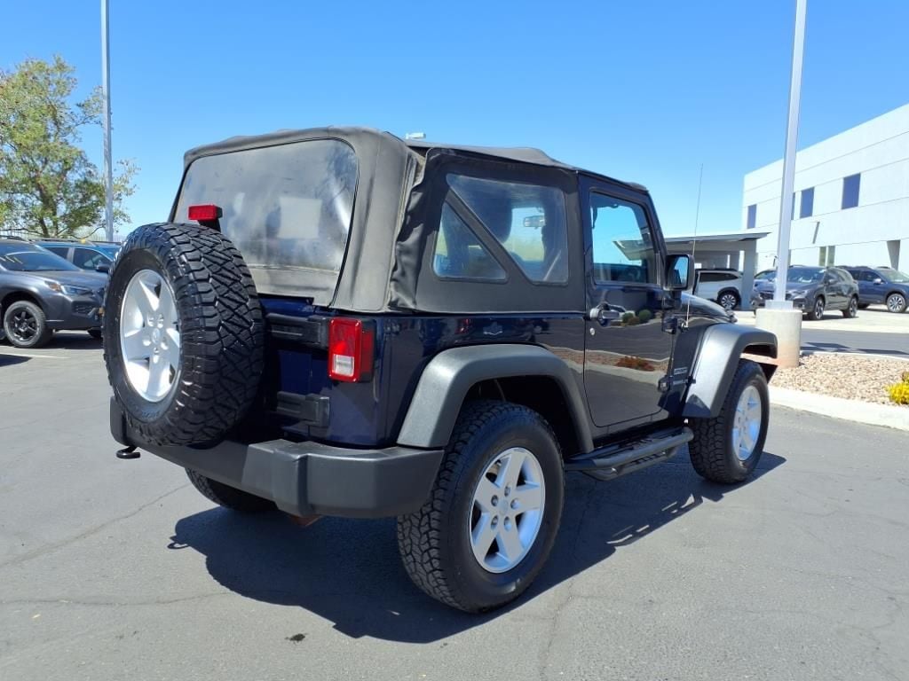 used 2013 Jeep Wrangler car, priced at $16,000