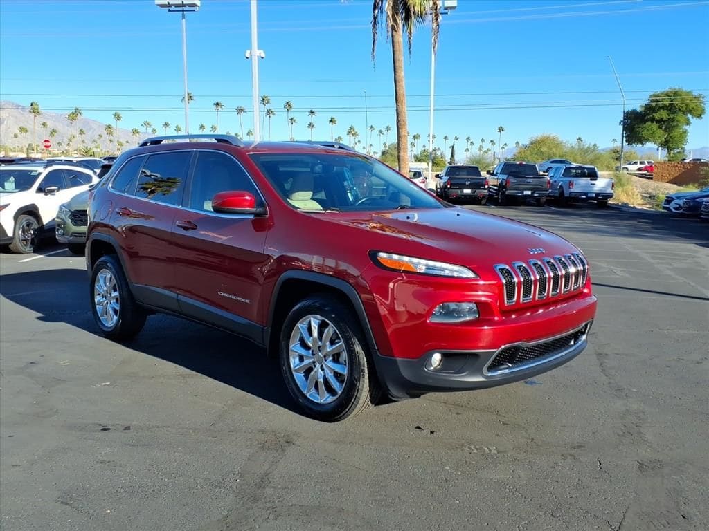 used 2015 Jeep Cherokee car, priced at $11,500