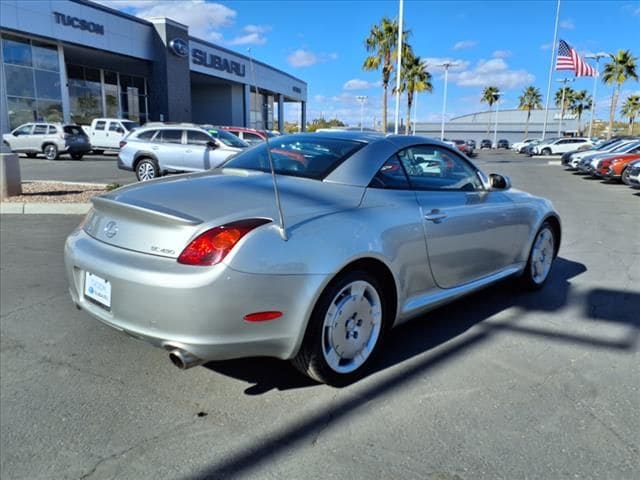 used 2002 Lexus SC 430 car, priced at $12,000