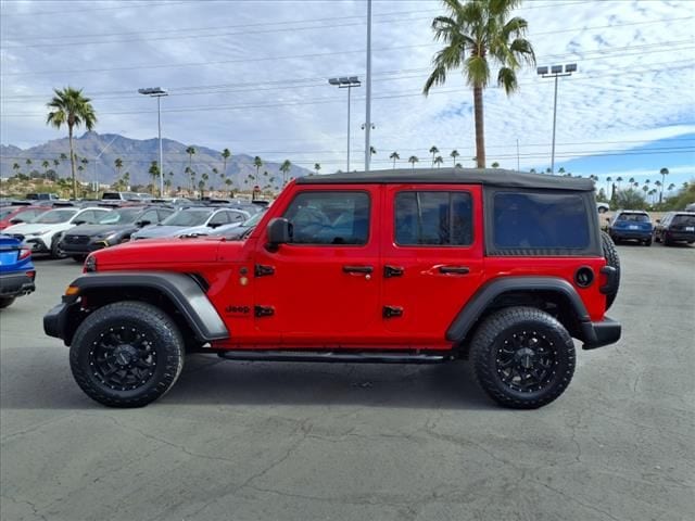 used 2022 Jeep Wrangler car, priced at $28,000