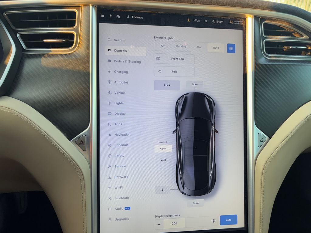 used 2016 Tesla Model S car, priced at $22,000
