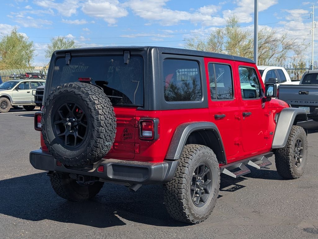 used 2024 Jeep Wrangler car, priced at $37,000