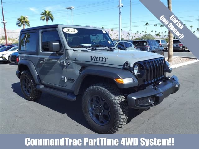 used 2023 Jeep Wrangler car, priced at $30,000