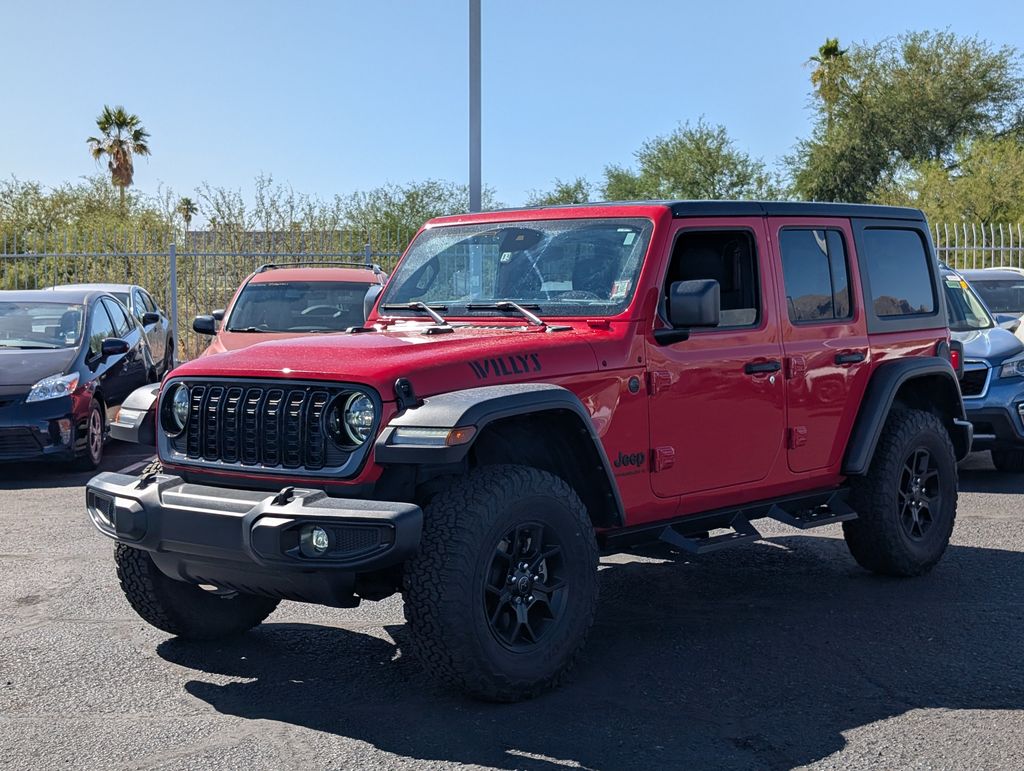 used 2024 Jeep Wrangler car, priced at $37,000