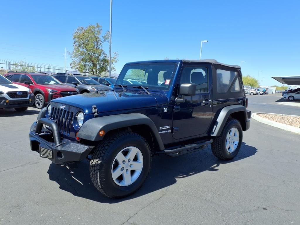 used 2013 Jeep Wrangler car, priced at $16,000