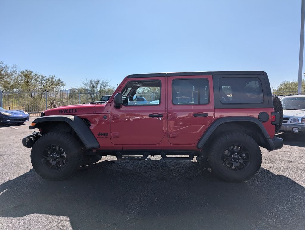 used 2024 Jeep Wrangler car, priced at $37,000
