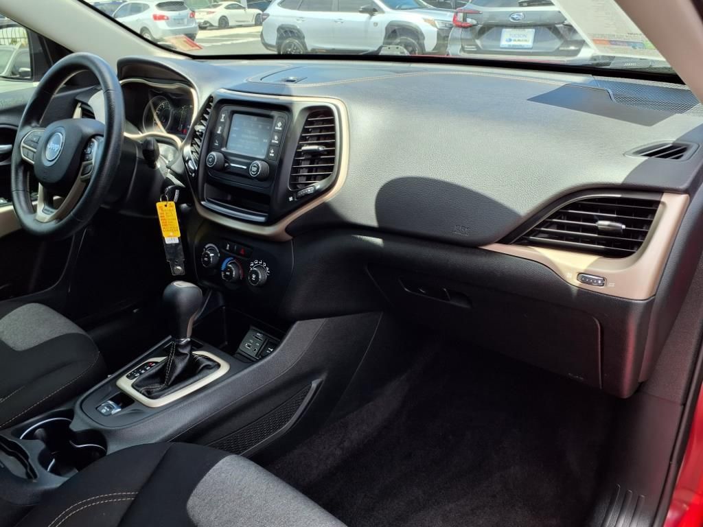 used 2017 Jeep Cherokee car, priced at $12,000