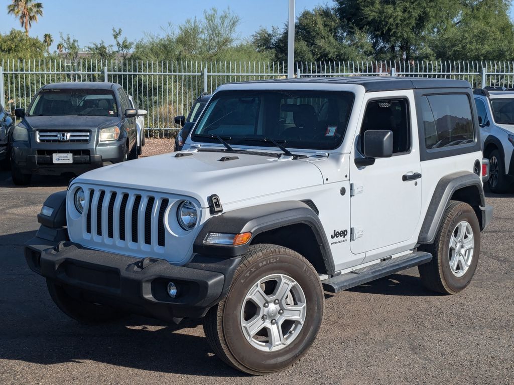 used 2022 Jeep Wrangler car, priced at $32,000