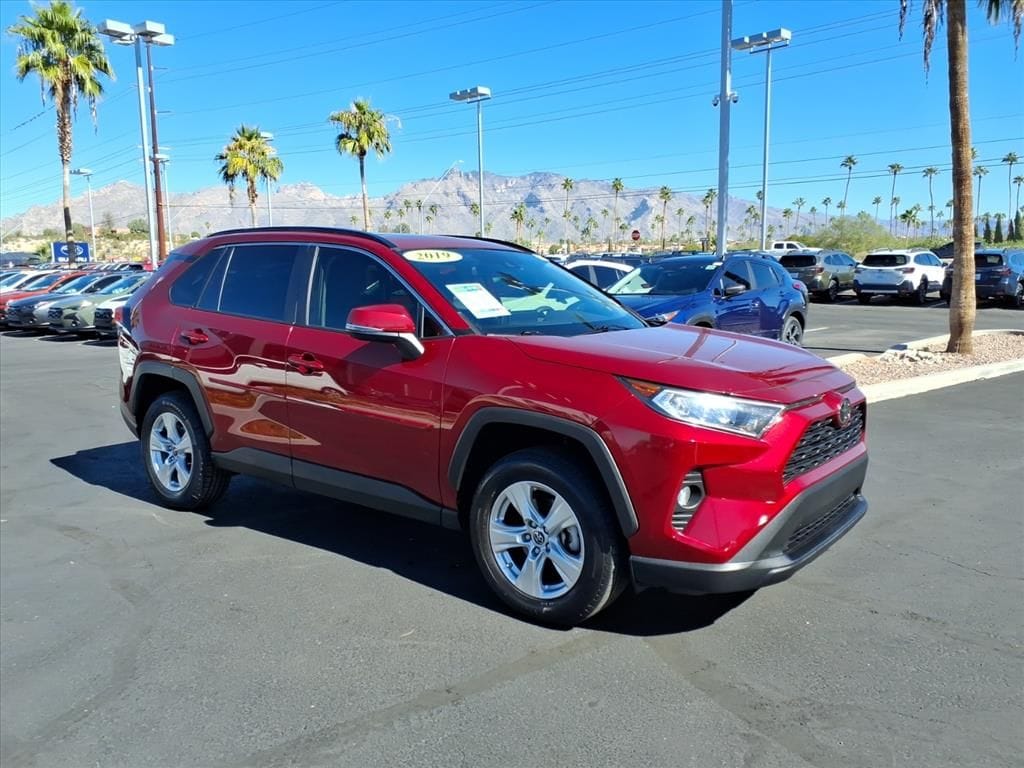 used 2019 Toyota RAV4 car, priced at $22,500