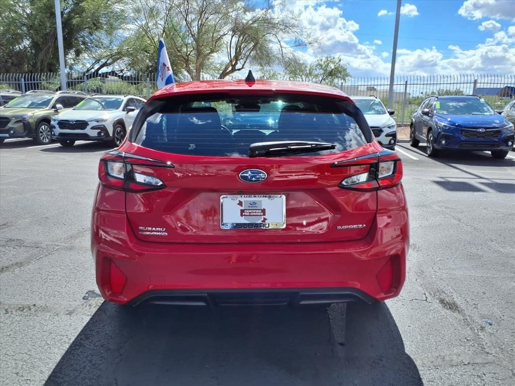 used 2025 Subaru Impreza car, priced at $24,000