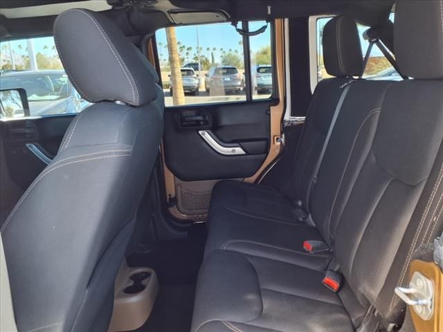 used 2015 Jeep Wrangler Unlimited car, priced at $14,000