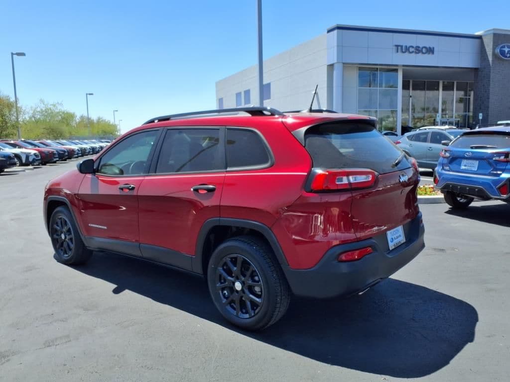 used 2017 Jeep Cherokee car, priced at $12,000