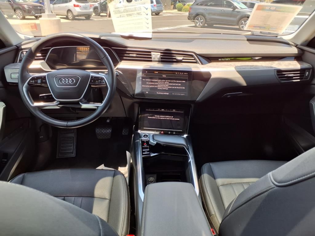 used 2021 Audi e-tron car, priced at $27,000