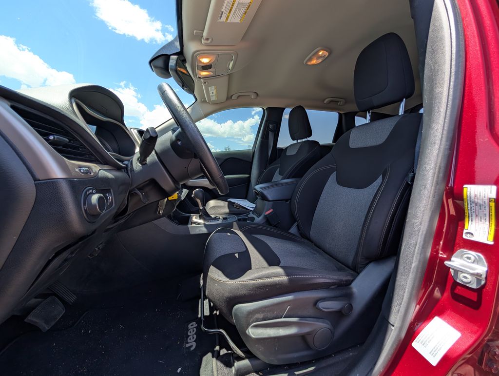 used 2017 Jeep Cherokee car, priced at $13,500