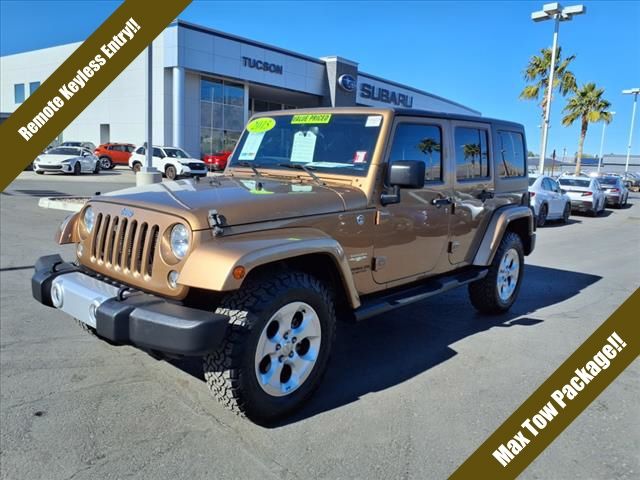 used 2015 Jeep Wrangler Unlimited car, priced at $14,000