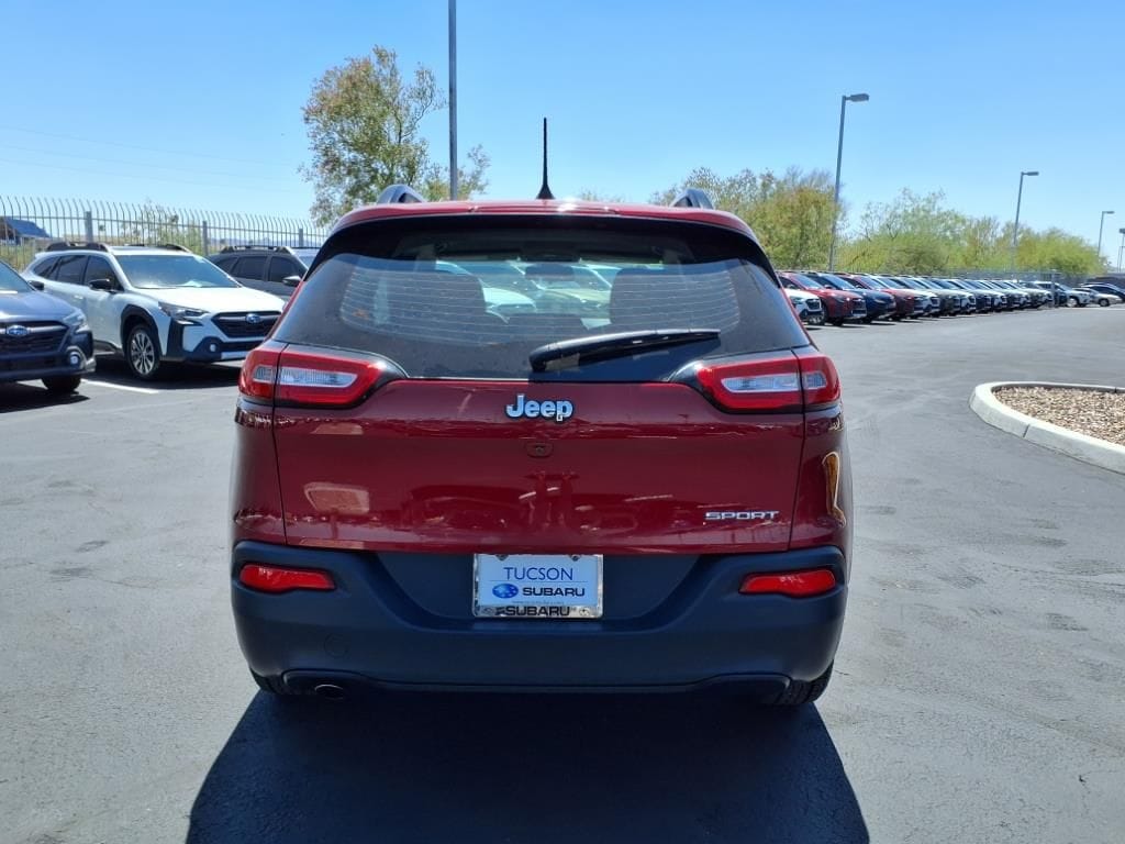 used 2017 Jeep Cherokee car, priced at $12,000