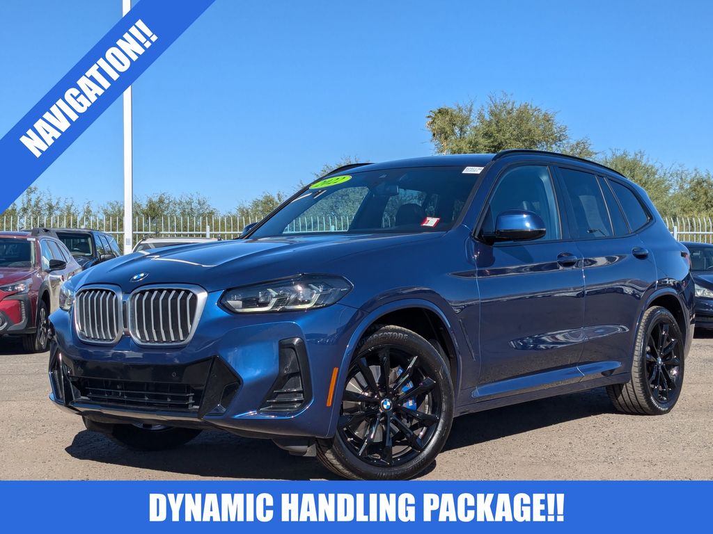 used 2022 BMW X3 car, priced at $30,000