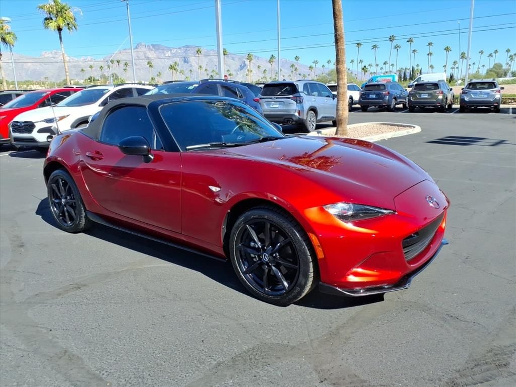 used 2021 Mazda MX-5 car, priced at $22,000