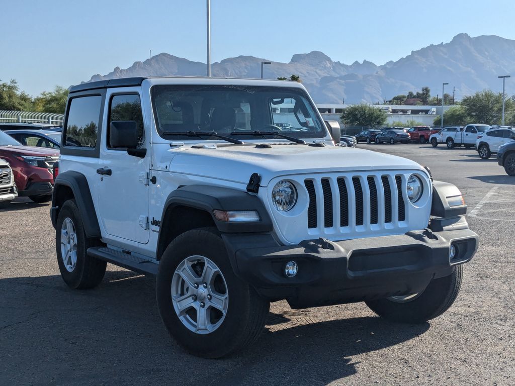 used 2022 Jeep Wrangler car, priced at $32,000