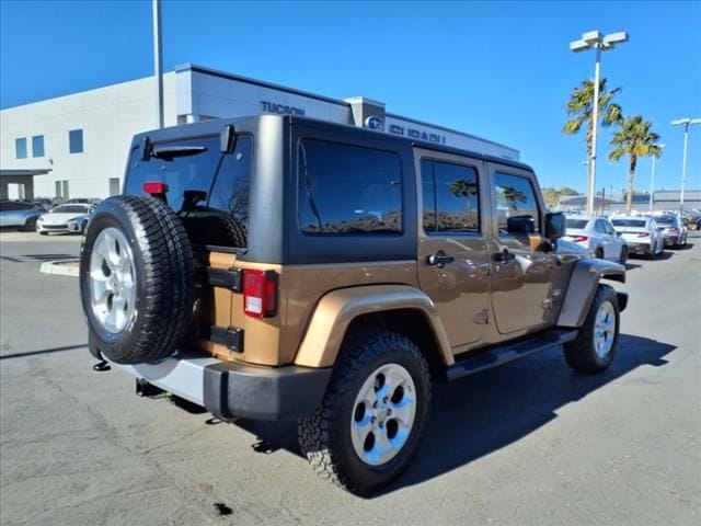 used 2015 Jeep Wrangler Unlimited car, priced at $14,000