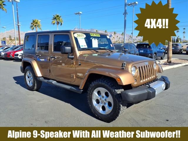 used 2015 Jeep Wrangler Unlimited car, priced at $14,333