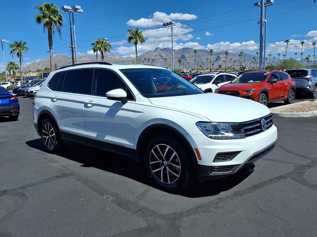 used 2021 Volkswagen Tiguan car, priced at $18,000