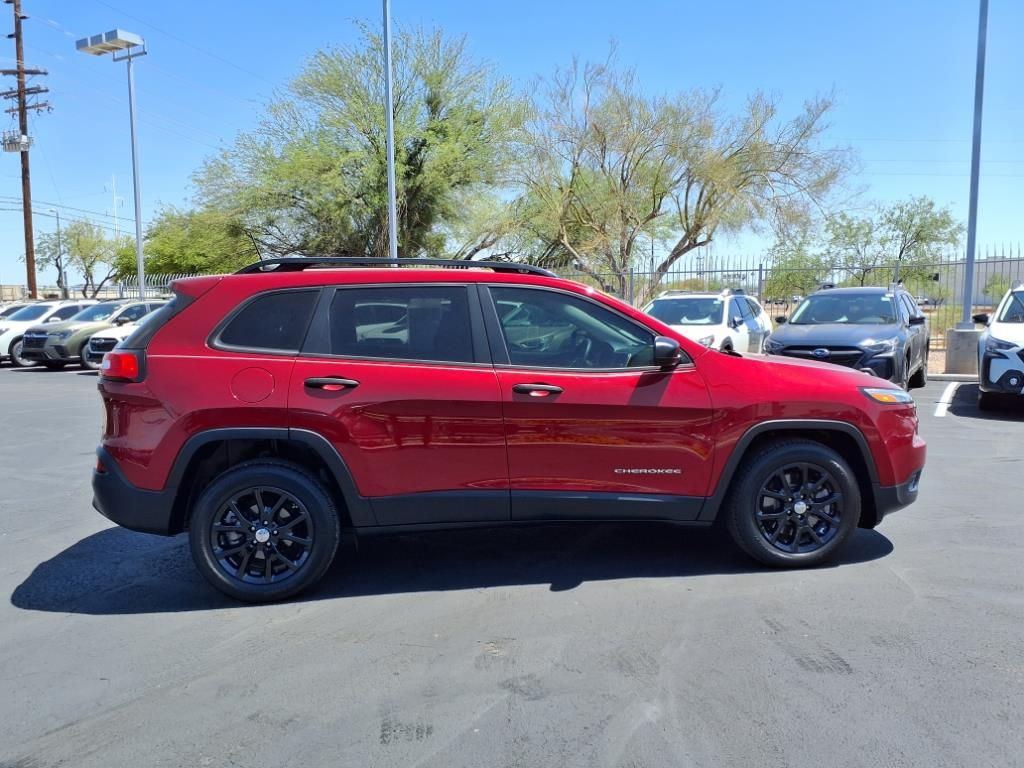 used 2017 Jeep Cherokee car, priced at $12,000